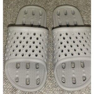 Ego Slide Unisex Sandals Rubber Slip On Grey Size 42-43